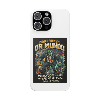 Snap Case — "Corporate Dr. Mundo" Phone Case | Funny Gamer League Riot-Inspired Design