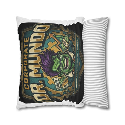 Dr. Mundo Corporate Pillowcase — Funny Gaming Monster Throw Pillowcase