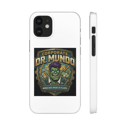 Corporate Dr. Mundo Phone Case — Funny Gaming Snap Case for League of Legends Fans