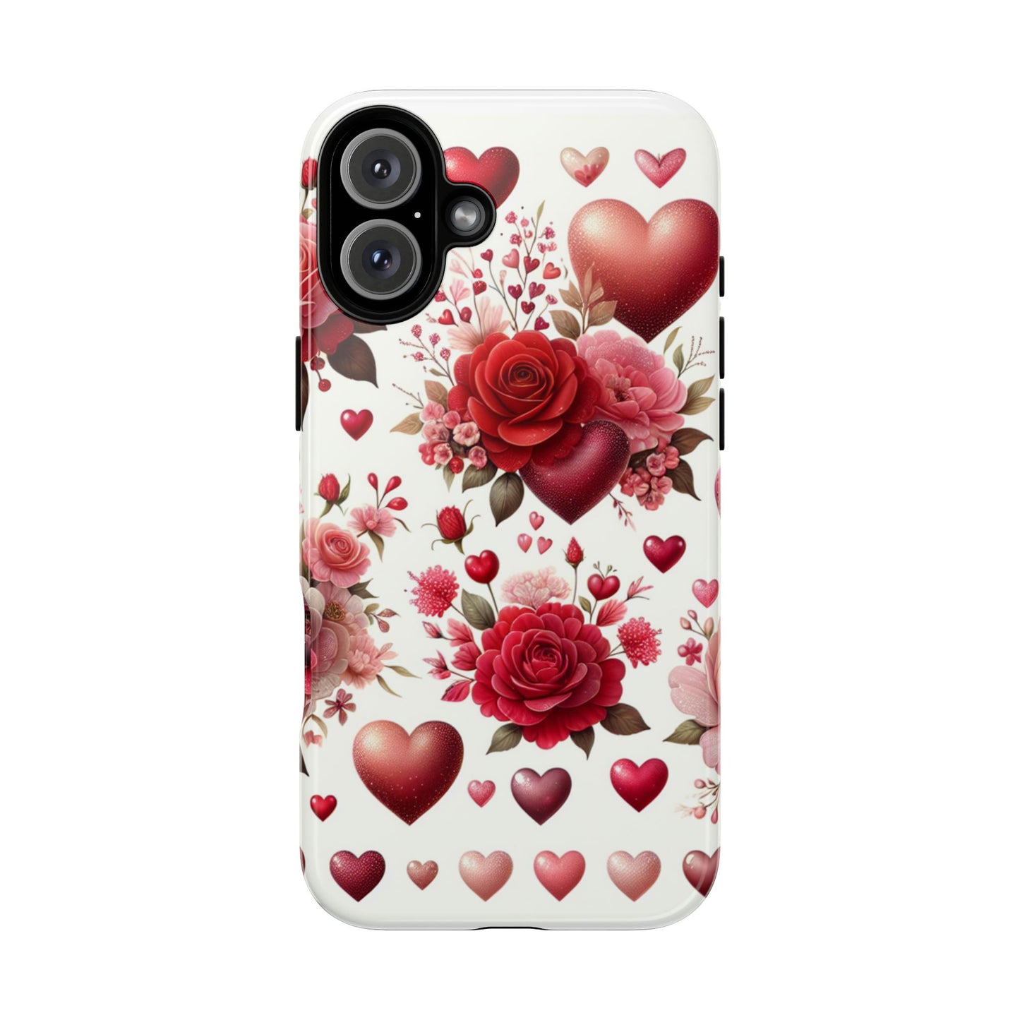 Heartfelt Floral Phone Case | Tough Cases for Love & Romance