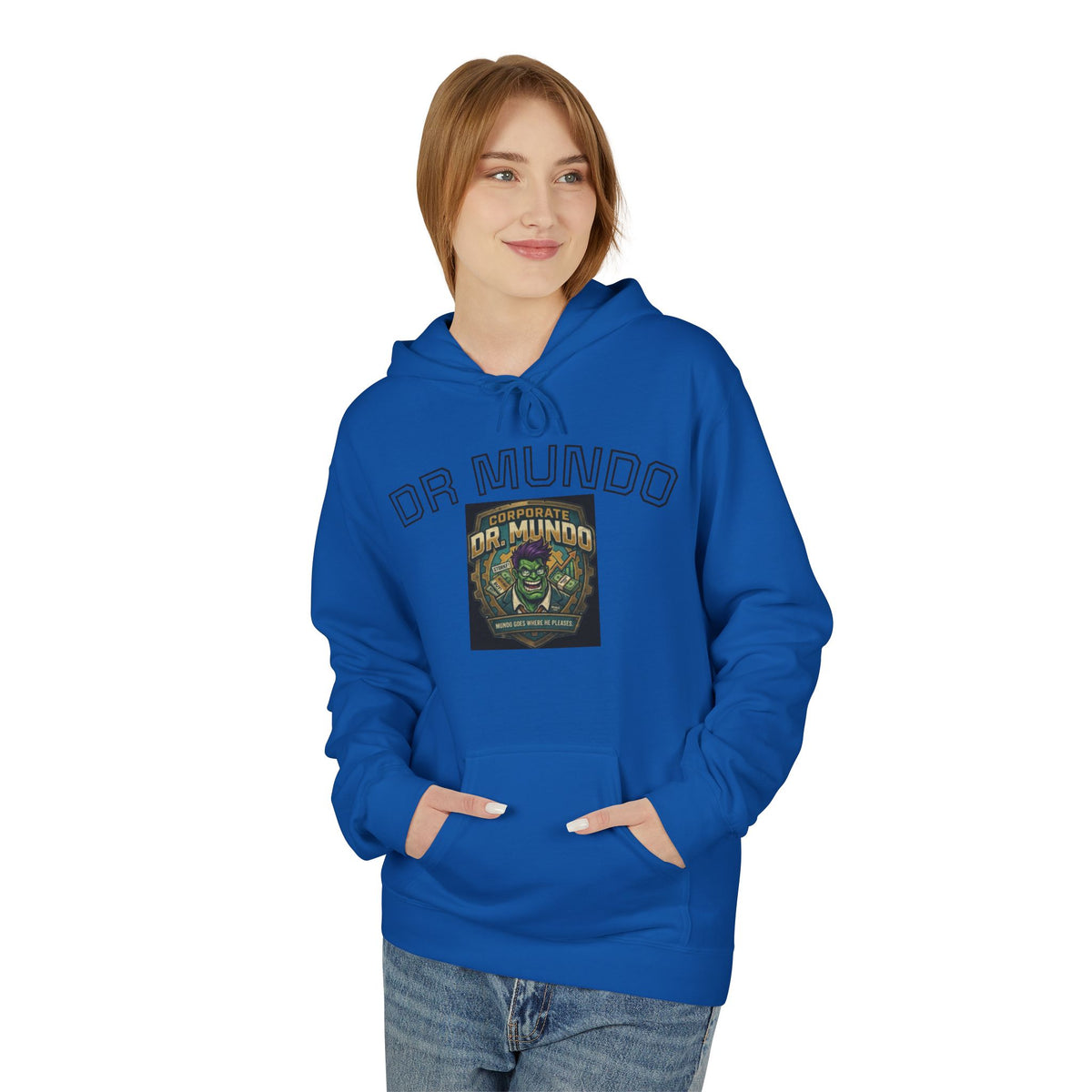 Dr Mundo Retro Arcade Hoodie league of legands— Gaming Champion Pullover