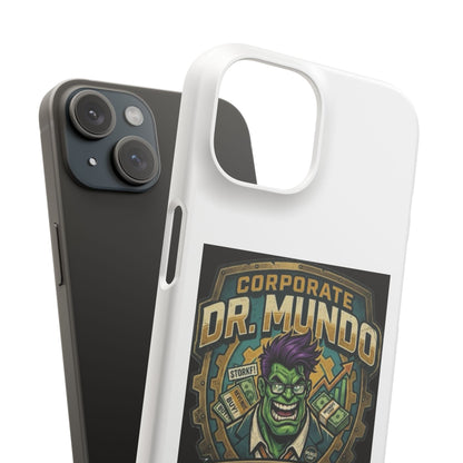 Corporate Dr. Mundo Phone Case — Funny Gaming Snap Case for League of Legends Fans
