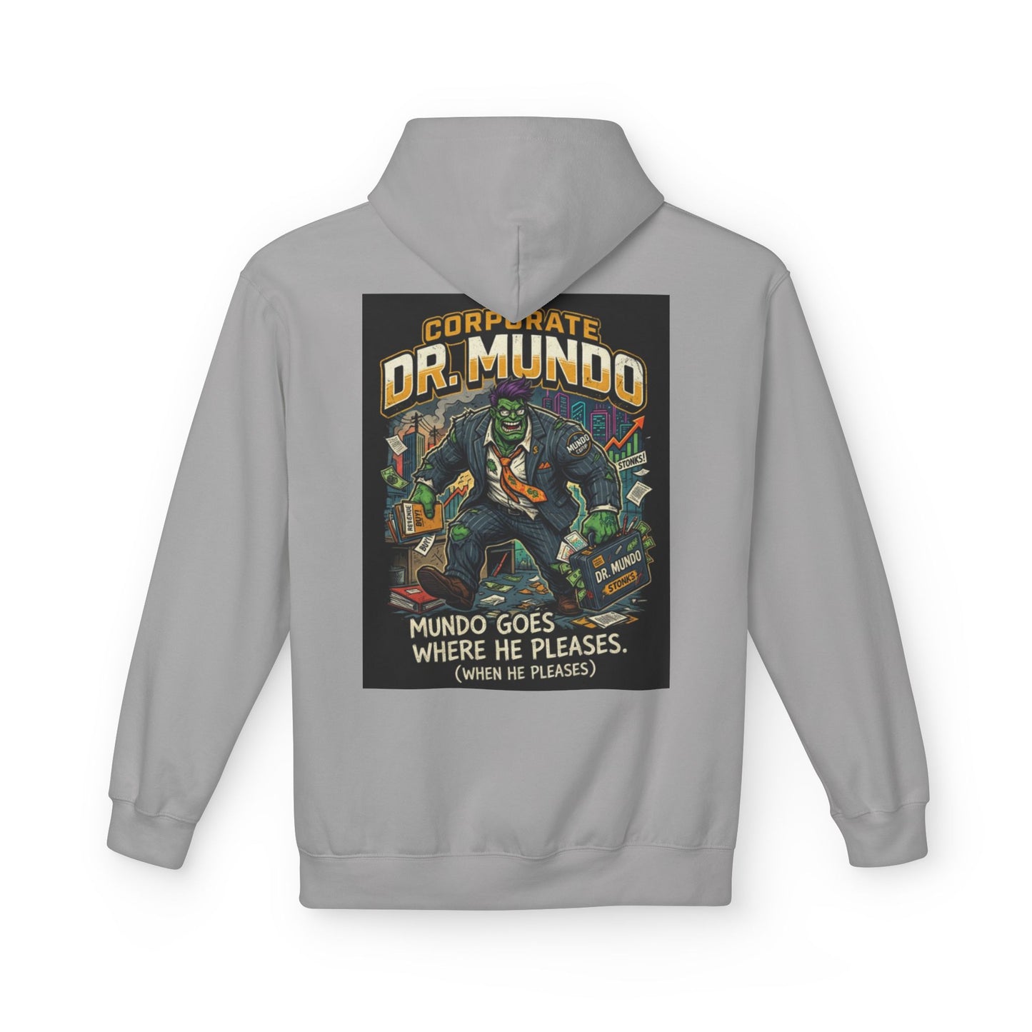 Dr Mundo Retro Arcade Hoodie league of legands— Gaming Champion Pullover