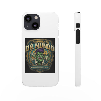 Corporate Dr. Mundo Phone Case — Funny Gaming Snap Case for League of Legends Fans