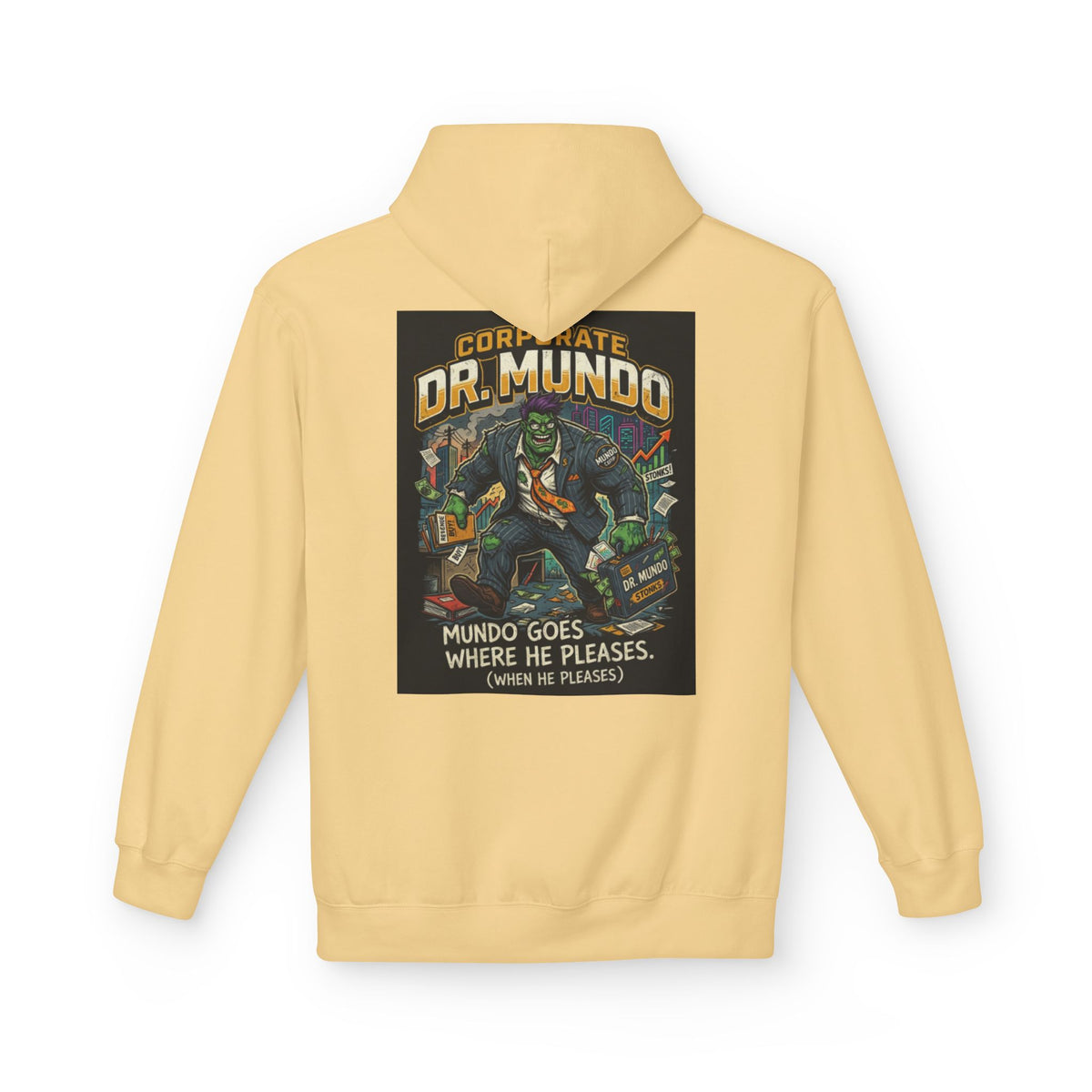 Dr Mundo Retro Arcade Hoodie league of legands— Gaming Champion Pullover
