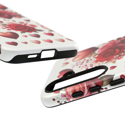 Heartfelt Floral Phone Case | Tough Cases for Love & Romance