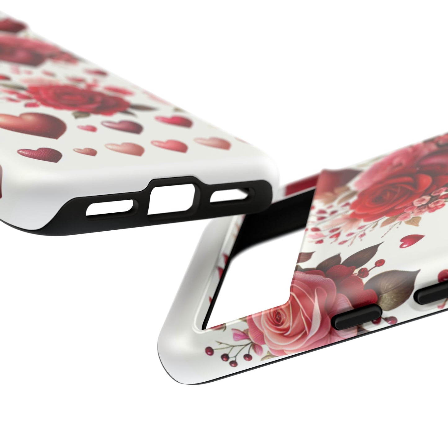 Heartfelt Floral Phone Case | Tough Cases for Love & Romance