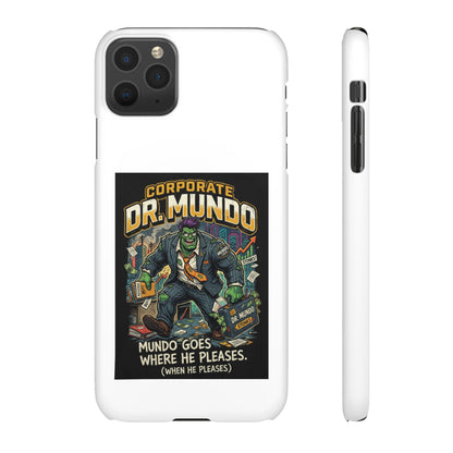 Snap Case — "Corporate Dr. Mundo" Phone Case | Funny Gamer League Riot-Inspired Design