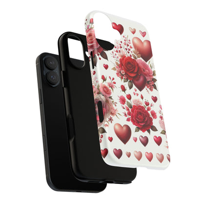 Heartfelt Floral Phone Case | Tough Cases for Love & Romance