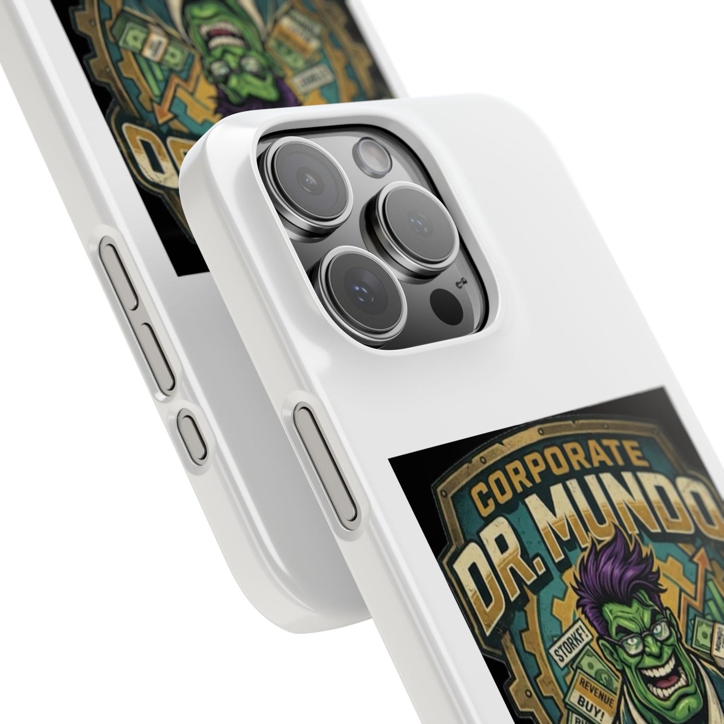 Corporate Dr. Mundo Phone Case — Funny Gaming Snap Case for League of Legends Fans