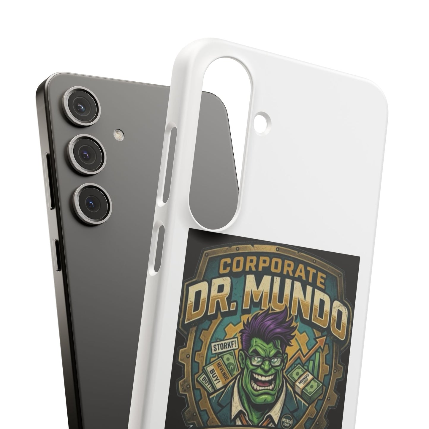 Corporate Dr. Mundo Phone Case — Funny Gaming Snap Case for League of Legends Fans