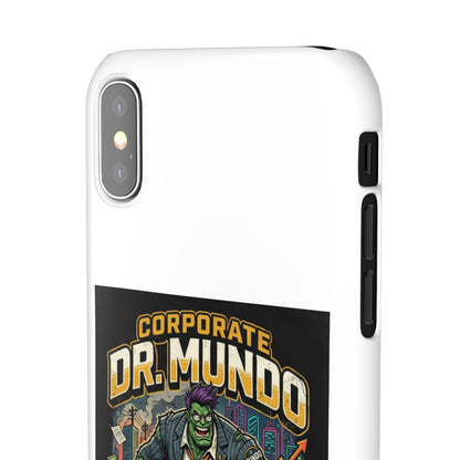 Snap Case — "Corporate Dr. Mundo" Phone Case | Funny Gamer League Riot-Inspired Design