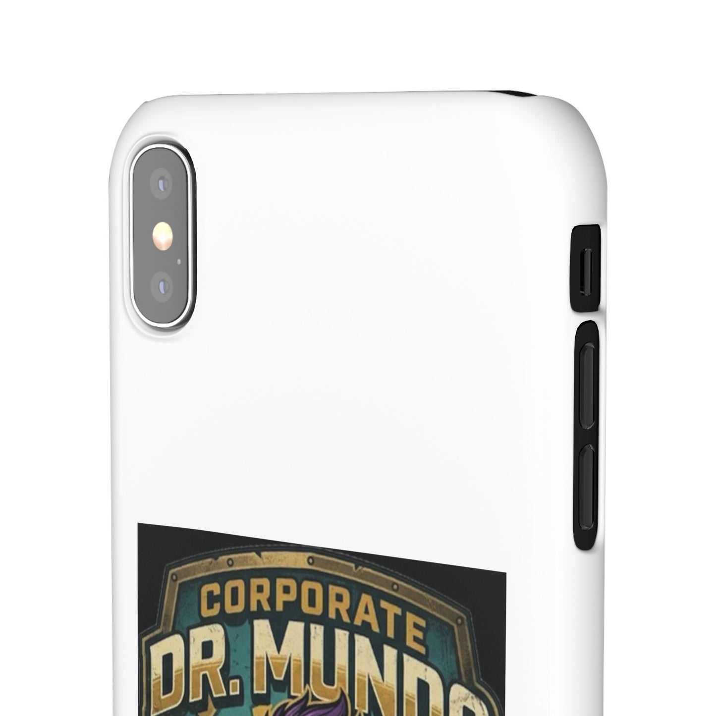 Corporate Dr. Mundo Phone Case — Funny Gaming Snap Case for League of Legends Fans