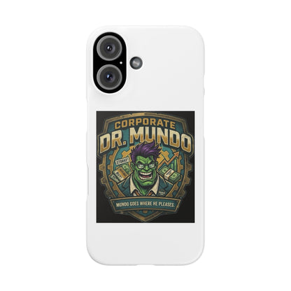 Corporate Dr. Mundo Phone Case — Funny Gaming Snap Case for League of Legends Fans