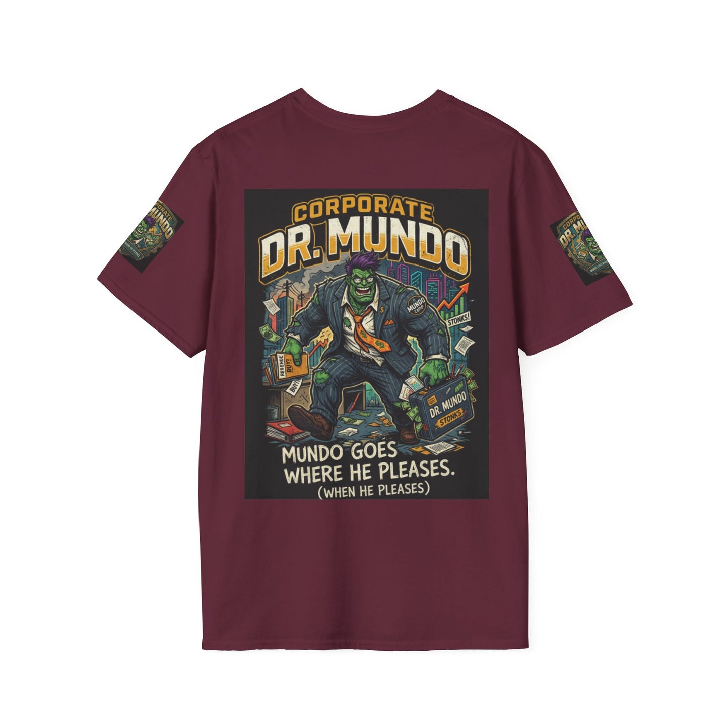 Dr. Mundo Corporate Tee — Funny Gaming League of Legends Shirt