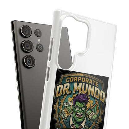 Corporate Dr. Mundo Phone Case — Funny Gaming Snap Case for League of Legends Fans