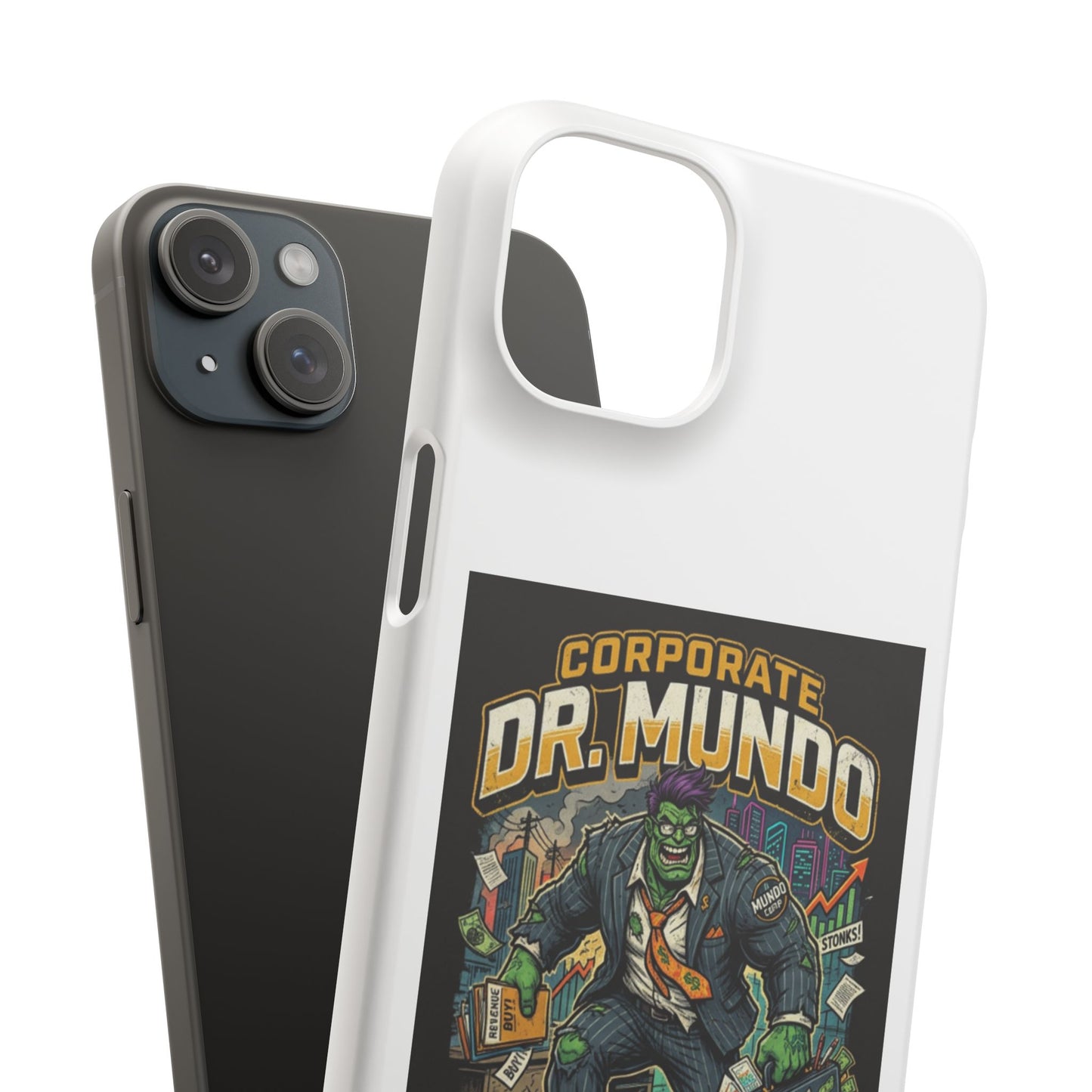 Snap Case — "Corporate Dr. Mundo" Phone Case | Funny Gamer League Riot-Inspired Design