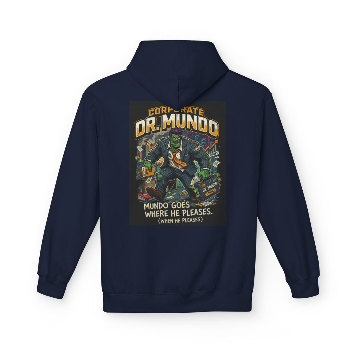 Dr Mundo Retro Arcade Hoodie league of legands— Gaming Champion Pullover
