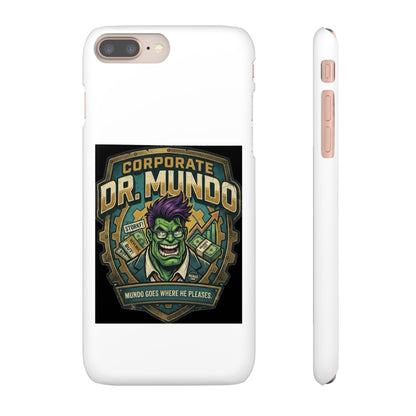 Corporate Dr. Mundo Phone Case — Funny Gaming Snap Case for League of Legends Fans