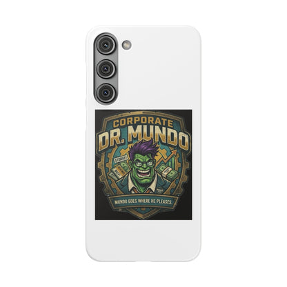 Corporate Dr. Mundo Phone Case — Funny Gaming Snap Case for League of Legends Fans