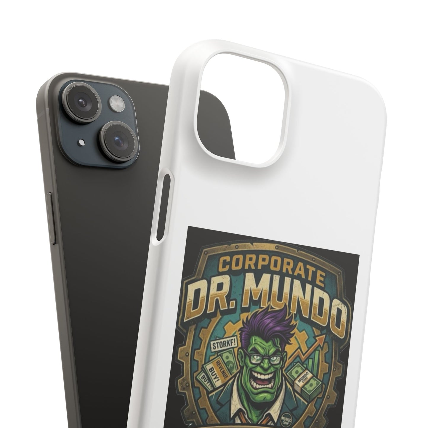Corporate Dr. Mundo Phone Case — Funny Gaming Snap Case for League of Legends Fans