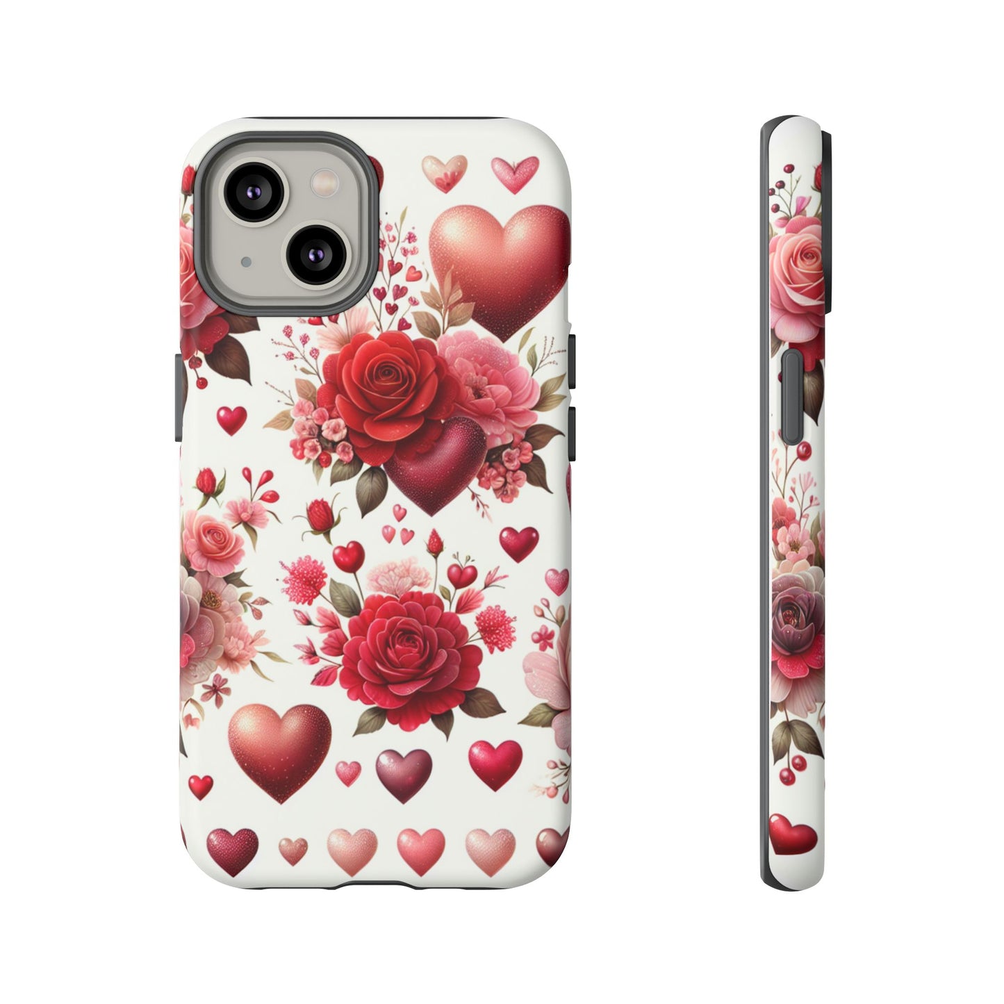 Heartfelt Floral Phone Case | Tough Cases for Love & Romance