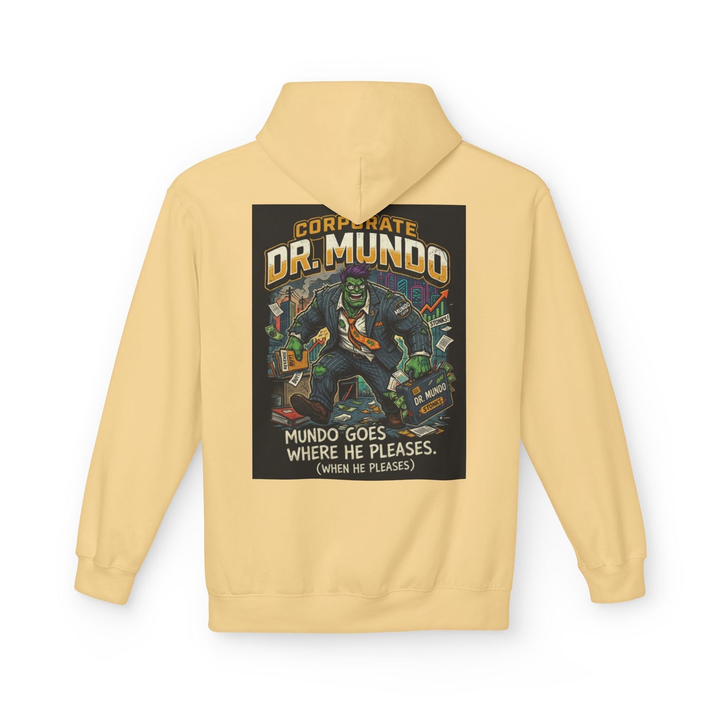 Dr Mundo Retro Arcade Hoodie league of legands— Gaming Champion Pullover