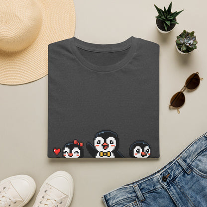 Penguin Pixel Tee — Cute Retro Pixel Art Penguins T-Shirt