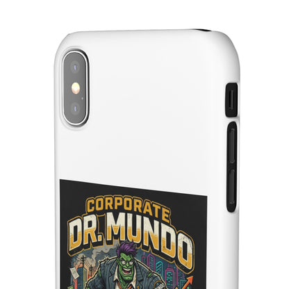 Snap Case — "Corporate Dr. Mundo" Phone Case | Funny Gamer League Riot-Inspired Design