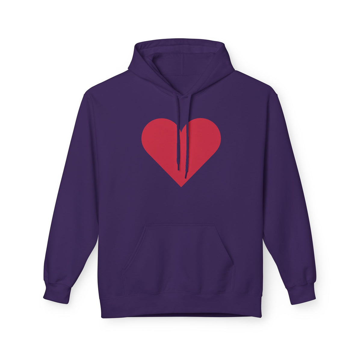 Heart & Rose Pattern Hoodie — Romantic Floral Valentine Pullover