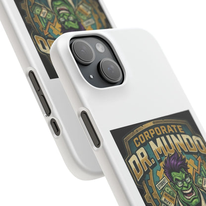 Corporate Dr. Mundo Phone Case — Funny Gaming Snap Case for League of Legends Fans