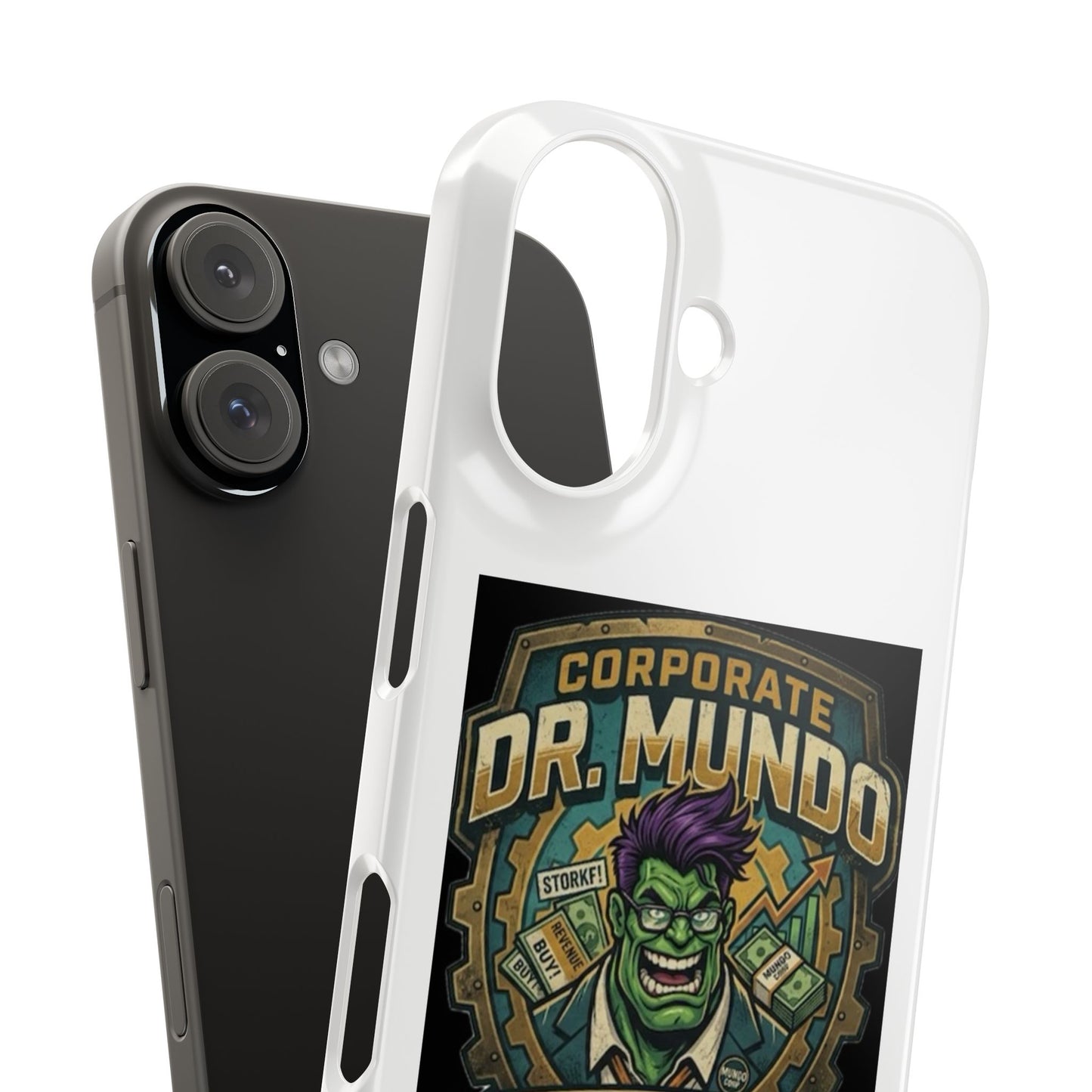 Corporate Dr. Mundo Phone Case — Funny Gaming Snap Case for League of Legends Fans