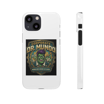 Corporate Dr. Mundo Phone Case — Funny Gaming Snap Case for League of Legends Fans