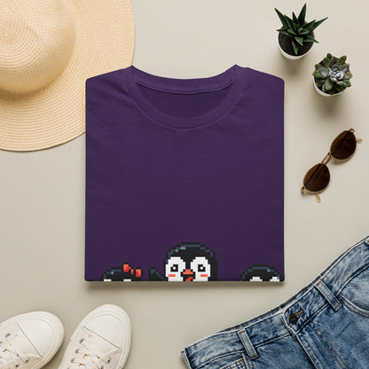 Penguin Pixel Tee — Cute Retro Pixel Art Penguins T-Shirt