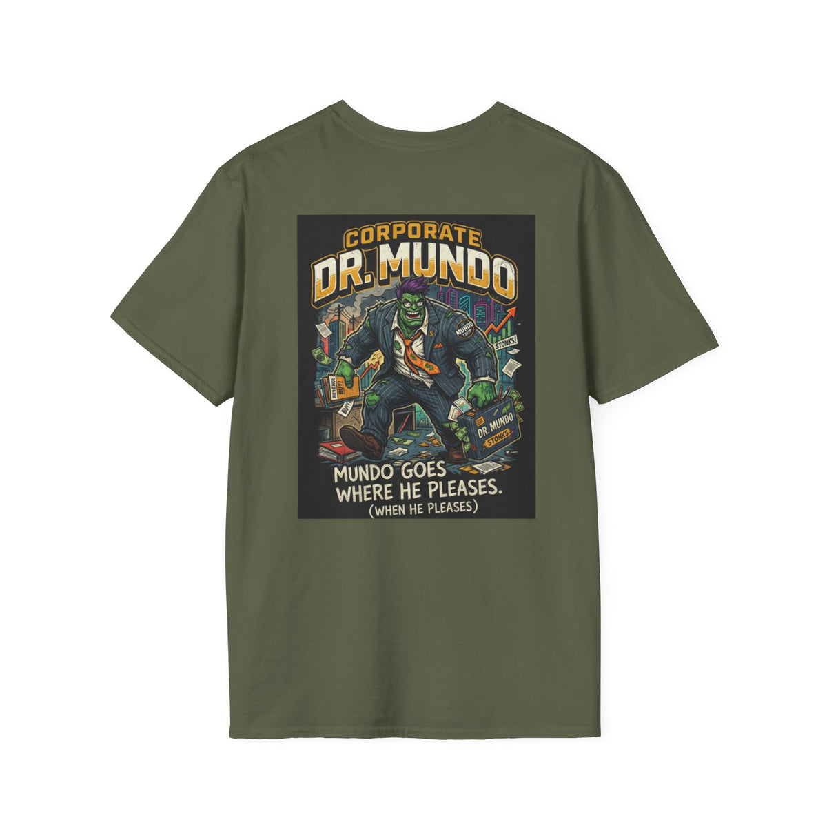 Dr. Mundo Corporate Tee — Funny Gaming League of Legends Shirt