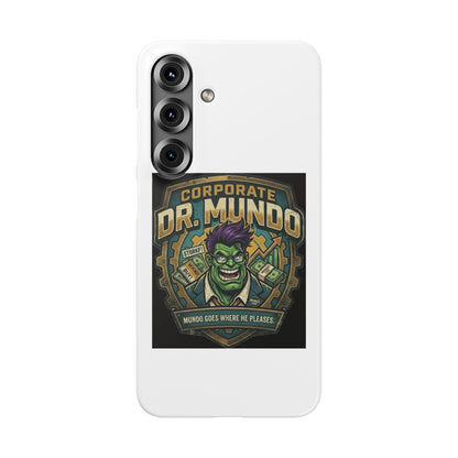 Corporate Dr. Mundo Phone Case — Funny Gaming Snap Case for League of Legends Fans