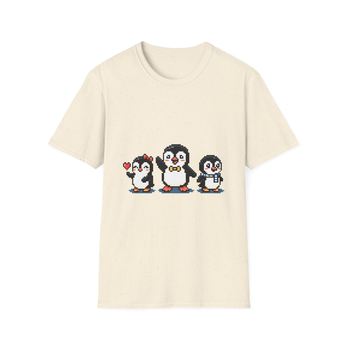 Penguin Pixel Tee — Cute Retro Pixel Art Penguins T-Shirt