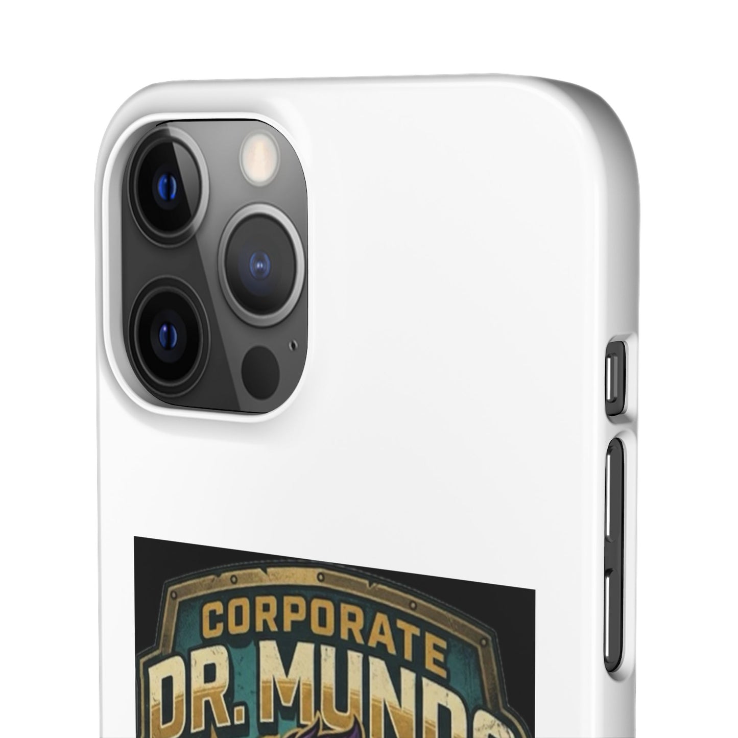 Corporate Dr. Mundo Phone Case — Funny Gaming Snap Case for League of Legends Fans