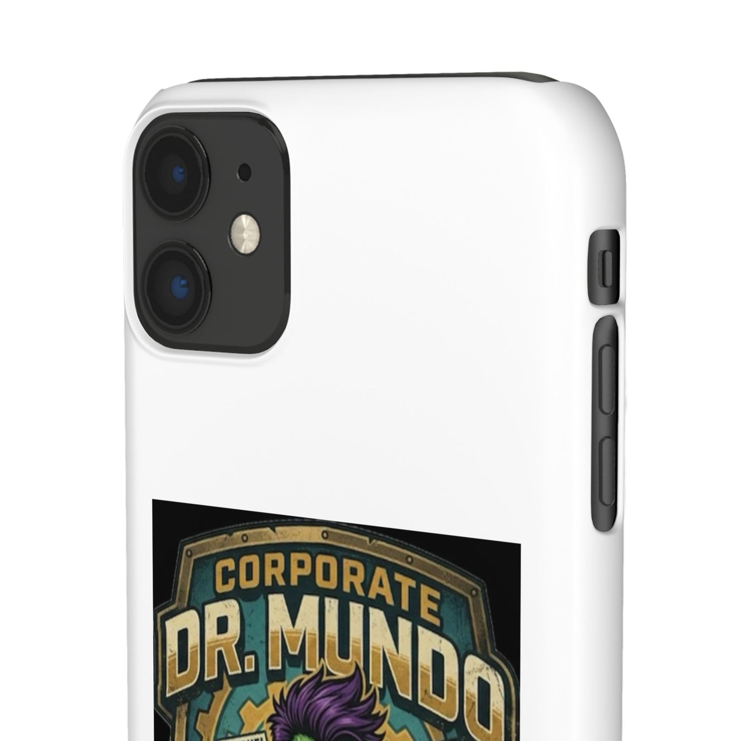 Corporate Dr. Mundo Phone Case — Funny Gaming Snap Case for League of Legends Fans
