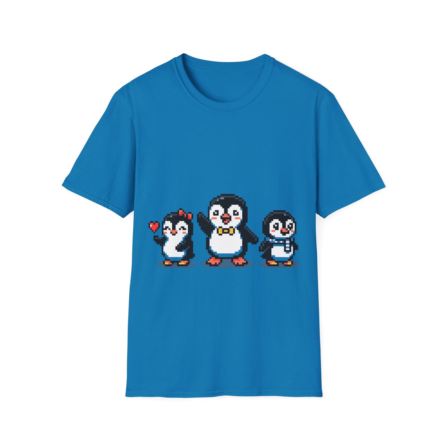 Penguin Pixel Tee — Cute Retro Pixel Art Penguins T-Shirt