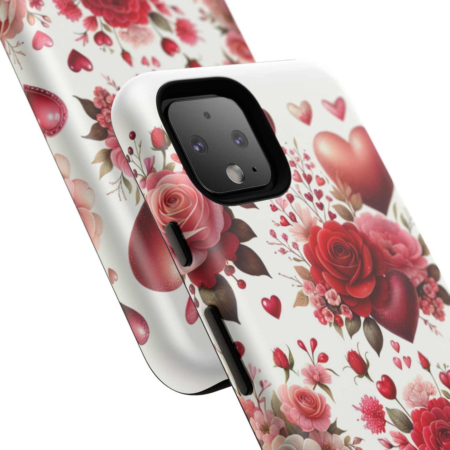 Heartfelt Floral Phone Case | Tough Cases for Love & Romance