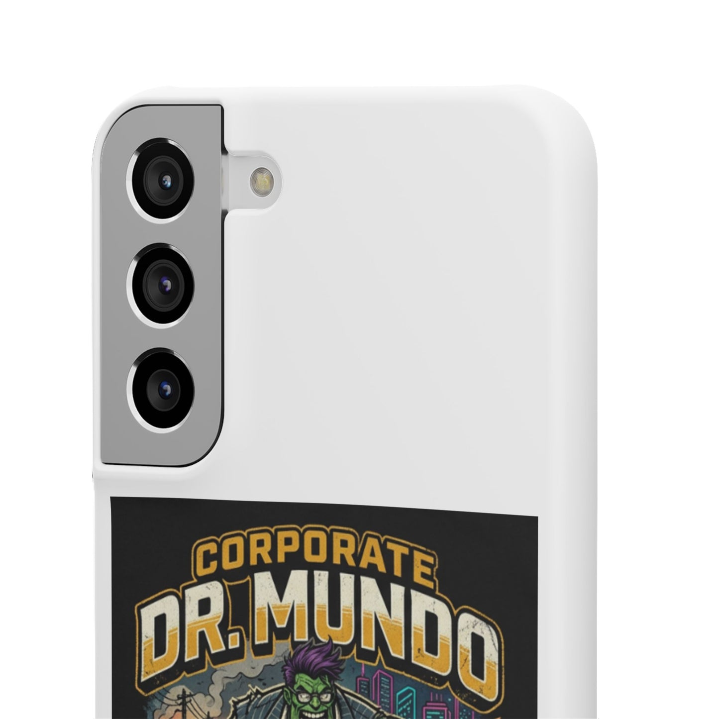 Snap Case — "Corporate Dr. Mundo" Phone Case | Funny Gamer League Riot-Inspired Design