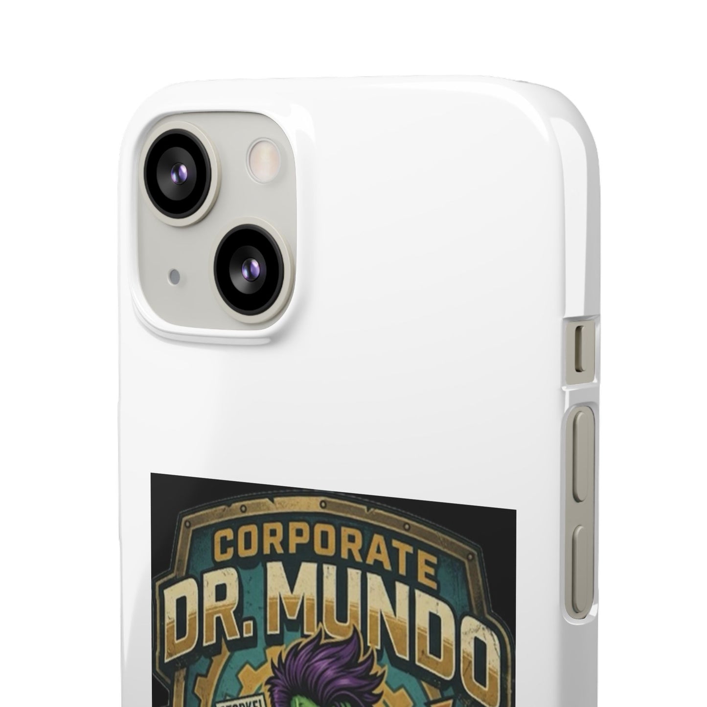 Corporate Dr. Mundo Phone Case — Funny Gaming Snap Case for League of Legends Fans