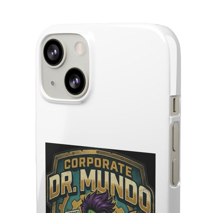 Corporate Dr. Mundo Phone Case — Funny Gaming Snap Case for League of Legends Fans