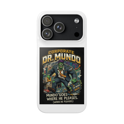Snap Case — "Corporate Dr. Mundo" Phone Case | Funny Gamer League Riot-Inspired Design