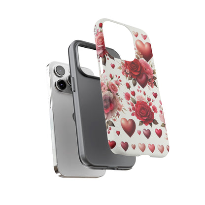 Heartfelt Floral Phone Case | Tough Cases for Love & Romance