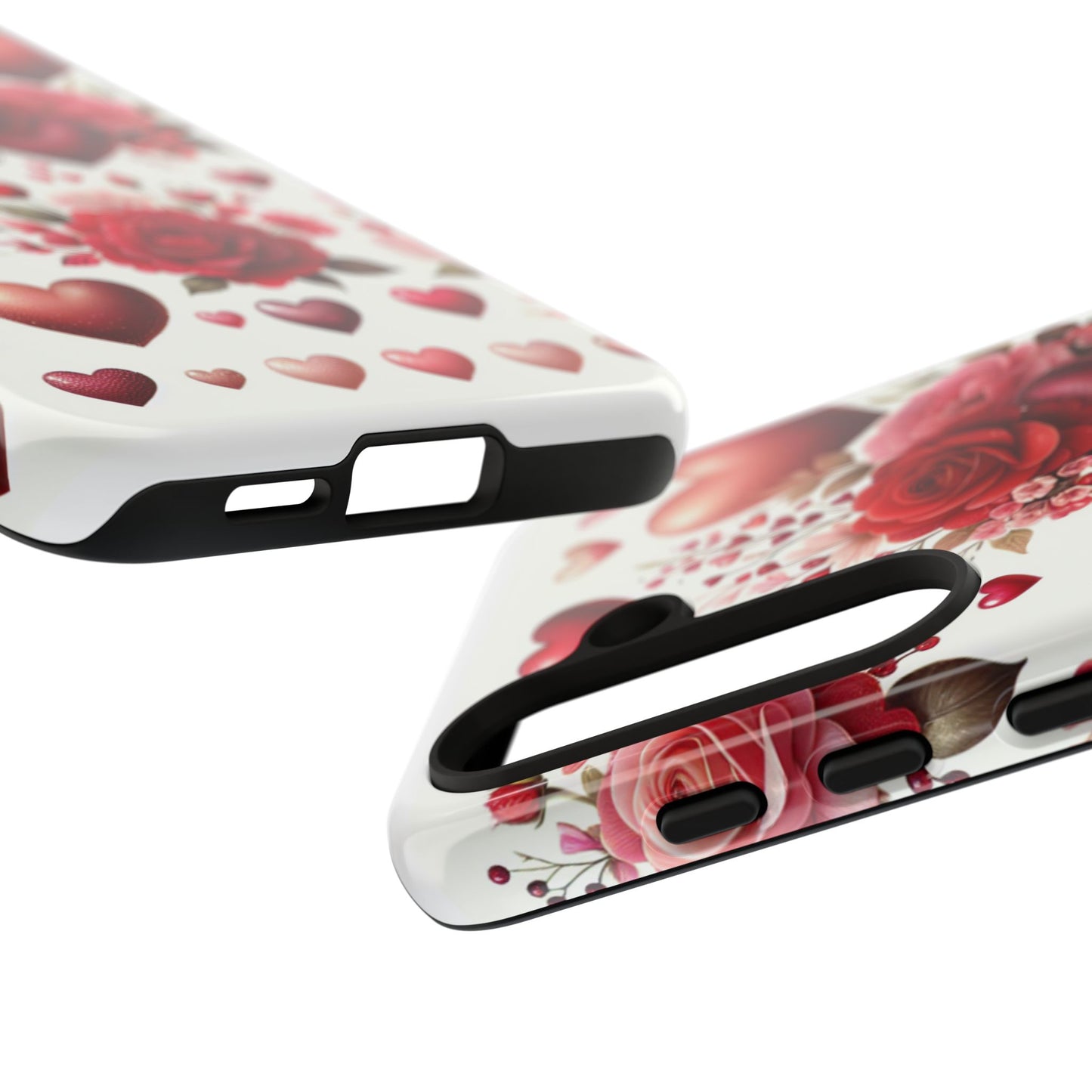 Heartfelt Floral Phone Case | Tough Cases for Love & Romance