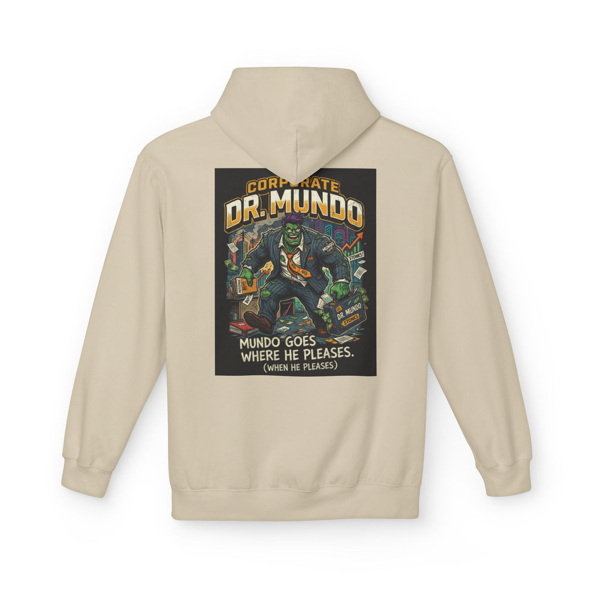 Dr Mundo Retro Arcade Hoodie league of legands— Gaming Champion Pullover