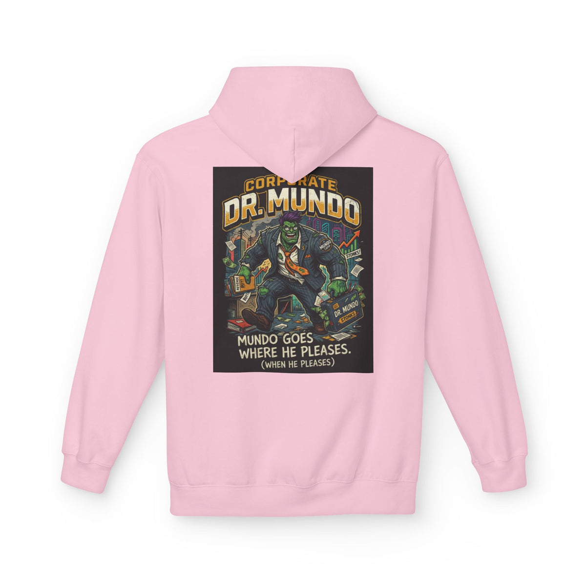 Dr Mundo Retro Arcade Hoodie league of legands— Gaming Champion Pullover