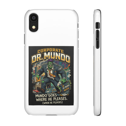 Snap Case — "Corporate Dr. Mundo" Phone Case | Funny Gamer League Riot-Inspired Design